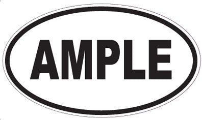 AMPLE - Oval Magnet