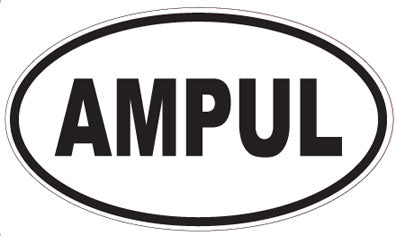 AMPUL - Oval Magnet