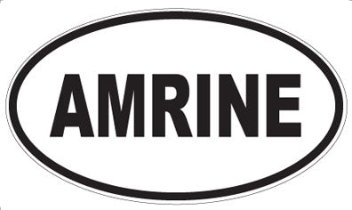 AMRINE - Oval Magnet