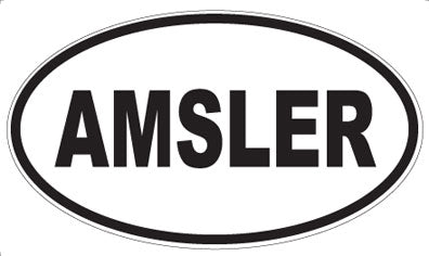 AMSLER - Oval Magnet