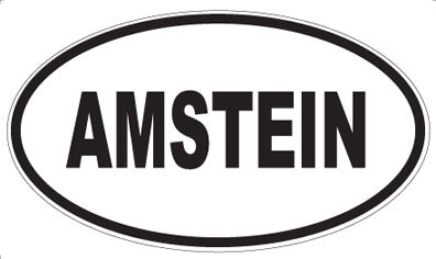 AMSTEIN - Oval Magnet
