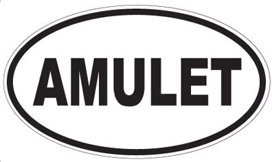 AMULET - Oval Sticker