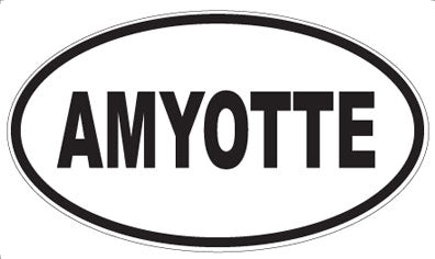 AMYOTTE - Oval Magnet