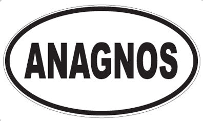 ANAGNOS - Oval Magnet