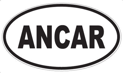 ANCAR - Oval Magnet