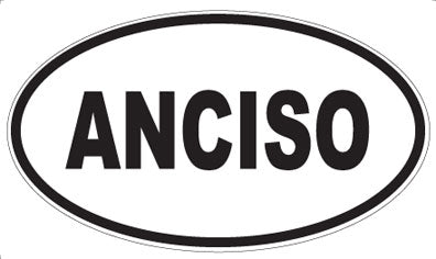 ANCISO - Oval Magnet