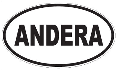 ANDERA - Oval Magnet