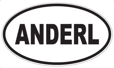 ANDERL - Oval Magnet