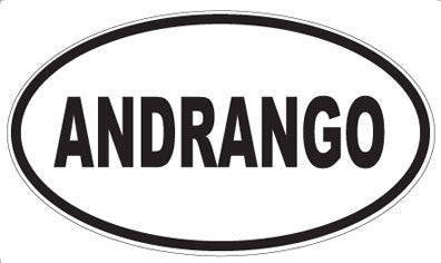 ANDRANGO - Oval Sticker