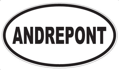 ANDREPONT - Oval Magnet