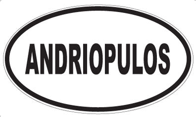 ANDRIOPULOS - Oval Magnet