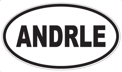 ANDRLE - Oval Magnet