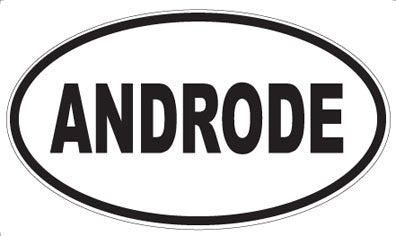 ANDRODE - Oval Magnet