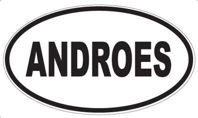 ANDROES - Oval Sticker
