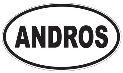 ANDROS - Oval Magnet