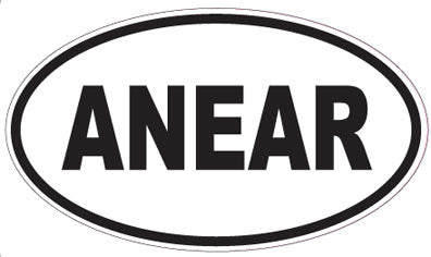 ANEAR - Oval Sticker