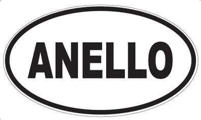 ANELLO - Oval Sticker