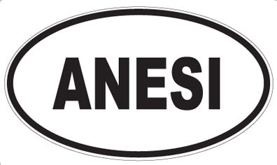 ANESI - Oval Magnet