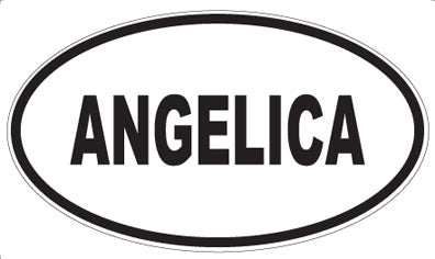 ANGELICA - Oval Magnet