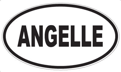 ANGELLE - Oval Magnet