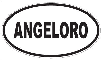 ANGELORO - Oval Magnet
