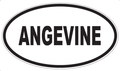 ANGEVINE - Oval Magnet