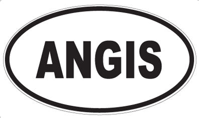 ANGIS - Oval Magnet