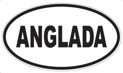 ANGLADA - Oval Magnet