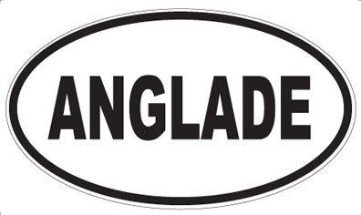 ANGLADE - Oval Magnet