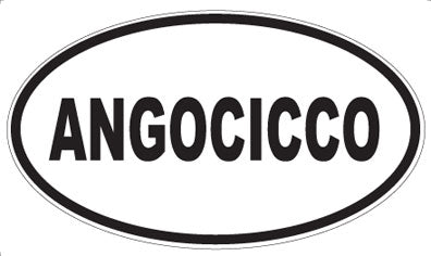 ANGOCICCO - Oval Magnet