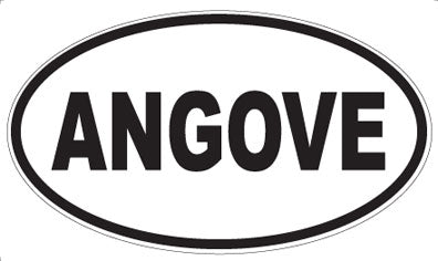 ANGOVE - Oval Magnet