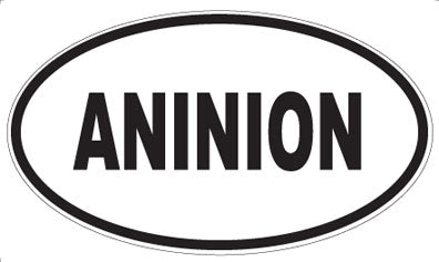 ANINION - Oval Magnet
