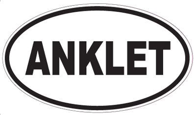 ANKLET - Oval Sticker