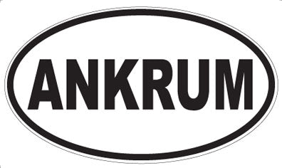 ANKRUM - Oval Magnet
