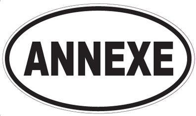 ANNEXE - Oval Sticker