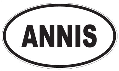ANNIS - Oval Magnet