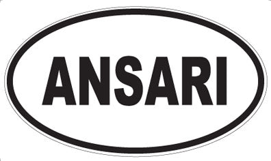 ANSARI - Oval Magnet