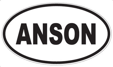 ANSON - Oval Magnet