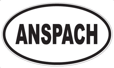 ANSPACH - Oval Magnet
