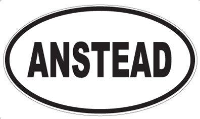 ANSTEAD - Oval Magnet