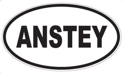 ANSTEY - Oval Magnet