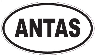 ANTAS - Oval Sticker
