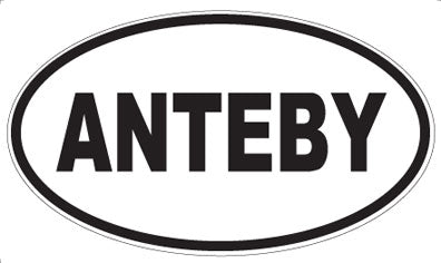 ANTEBY - Oval Magnet