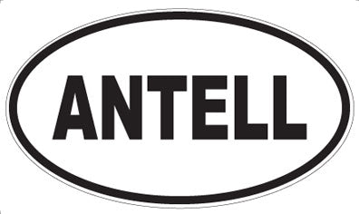 ANTELL - Oval Sticker