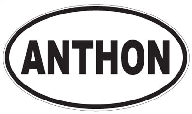 ANTHON - Oval Magnet
