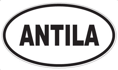 ANTILA - Oval Magnet
