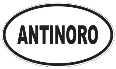 ANTINORO - Oval Magnet