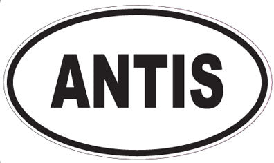 ANTIS - Oval Magnet