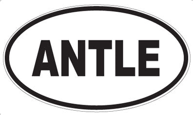 ANTLE - Oval Sticker