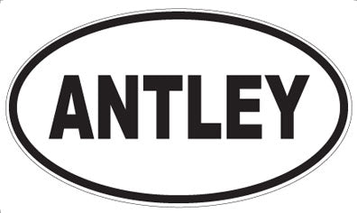 ANTLEY - Oval Sticker